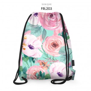 Drawstring Bag Floral FRL203