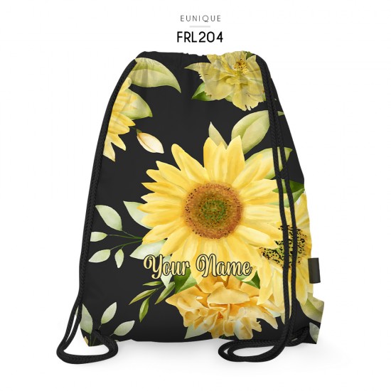 Drawstring Bag Floral FRL204