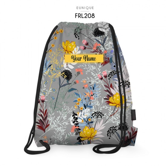 Drawstring Bag Floral FRL208 Drawstring Bag Floral FRL208