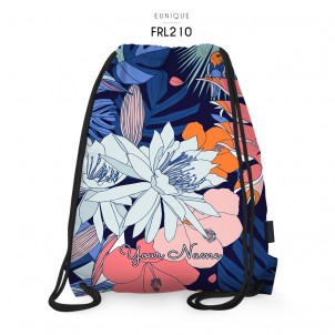 Drawstring Bag Floral FRL210