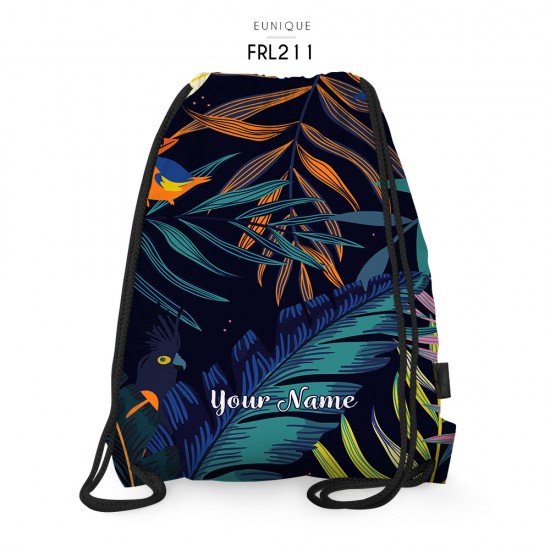 Drawstring Bag Floral FRL211 Drawstring Bag Floral FRL211