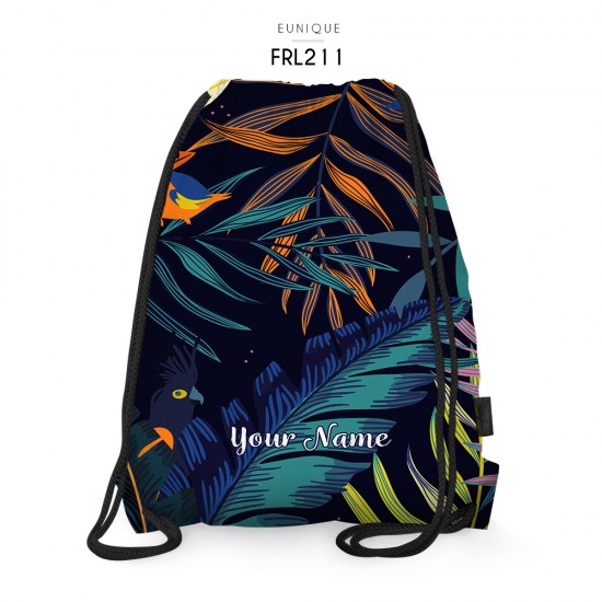 Drawstring Bag Floral FRL211