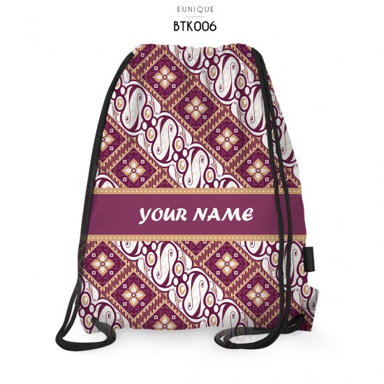 Drawstring Bag Batik BTK006 Drawstring Bag Batik BTK006