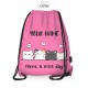 Drawstring Bag Cat CAT001 Drawstring Bag Cat CAT001