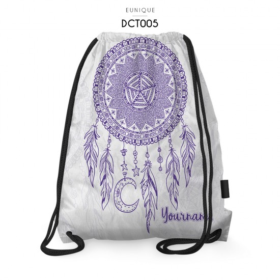 Drawstring Bag Dreamcatcher DCT005 Drawstring Bag Dreamcatcher DCT005