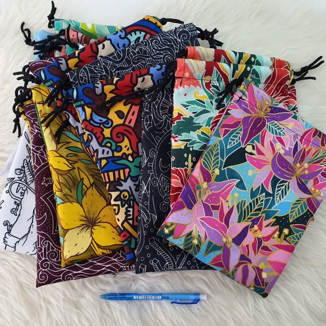 Create Your Own Drawstring Pouch