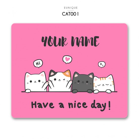 Mouse Pad Cat CAT001 Mouse Pad Cat CAT001