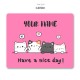 Mouse Pad Cat CAT001 Mouse Pad Cat CAT001