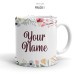Ceramic Mug Floral FRL001 Ceramic Mug Floral FRL001