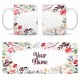 Ceramic Mug Floral FRL001 Ceramic Mug Floral FRL001
