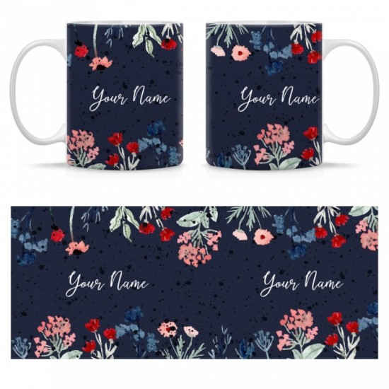 Ceramic Mug Floral FRL003 Ceramic Mug Floral FRL003