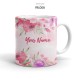 Ceramic Mug Floral FRL008 Ceramic Mug Floral FRL008