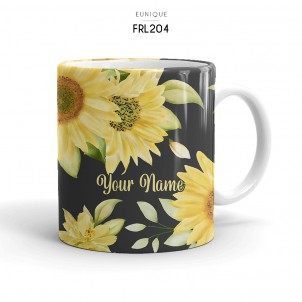 Ceramic Mug Floral FRL204