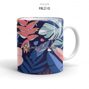 Ceramic Mug Floral FRL210