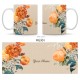 Ceramic Mug Floral FRL301