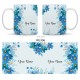 Ceramic Mug Floral FRL306