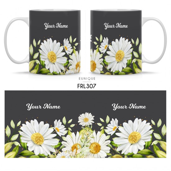 Ceramic Mug Floral FRL307 Ceramic Mug Floral FRL307