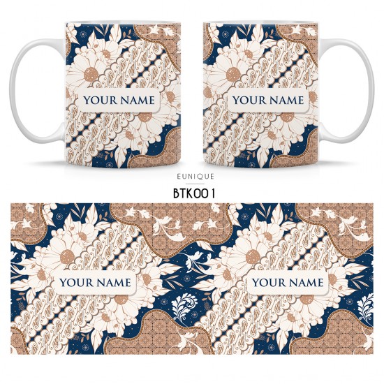 Ceramic Mug Batik BTK001 Ceramic Mug Batik BTK001