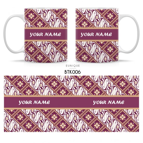 Ceramic Mug Batik BTK006 Ceramic Mug Batik BTK006