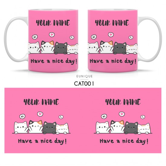 Ceramic Mug Cat CAT001 Ceramic Mug Cat CAT001