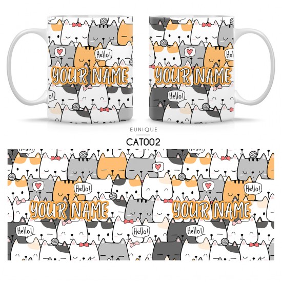 Ceramic Mug Cat CAT002 Ceramic Mug Cat CAT002