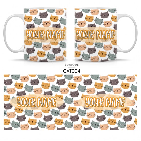 Ceramic Mug Cat CAT004 Ceramic Mug Cat CAT004