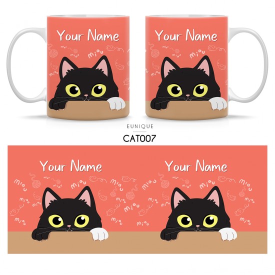 Ceramic Mug Cat CAT007 Ceramic Mug Cat CAT007