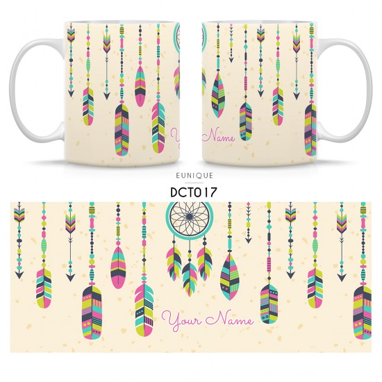 Ceramic Mug Dreamcatcher DCT017 Ceramic Mug Dreamcatcher DCT017