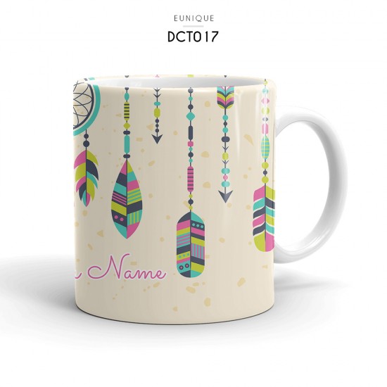 Ceramic Mug Dreamcatcher DCT017 Ceramic Mug Dreamcatcher DCT017