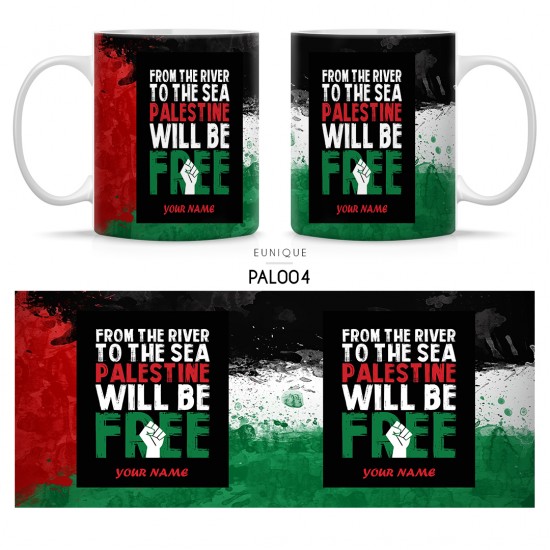 Ceramic Mug Save Palestine PAL004 Ceramic Mug Save Palestine PAL004