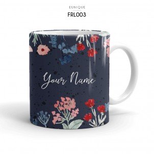 Ceramic Mug Floral FRL003