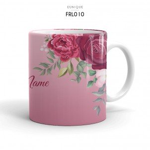 Ceramic Mug Floral FRL010