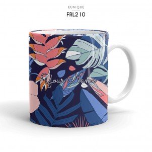 Ceramic Mug Floral FRL210