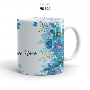 Ceramic Mug Floral FRL306