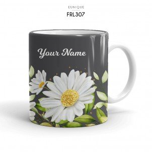 Ceramic Mug Floral FRL307