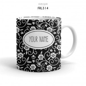 Ceramic Mug Floral FRL314