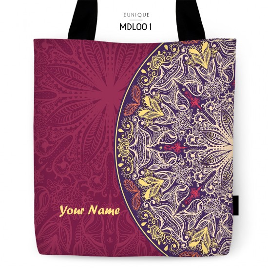 Tote Bag Mandala MDL001 Tote Bag Mandala MDL001